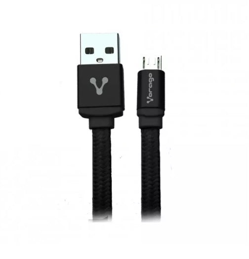 Cable USB a  Micro USB VORAGO  CAB-212 - USB, Micro USB, 2 m, Negro Cable USB a  Micro USB VORAGO  CAB-212 - USB, Micro USB, 2 m, Negro
